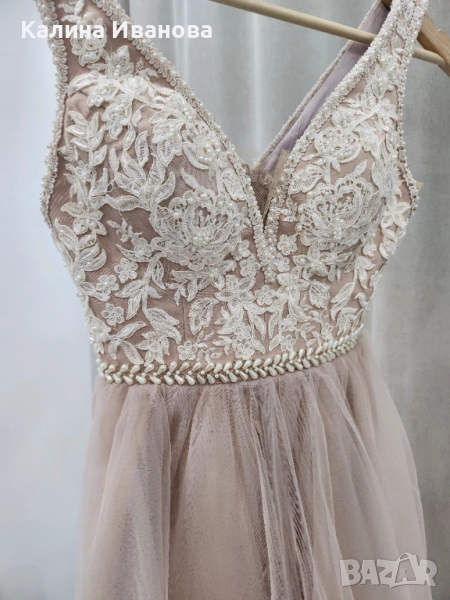 Рокля с тюл в S , снимка 1