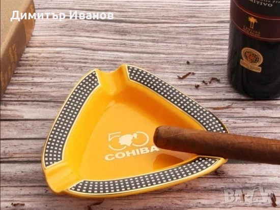 Cohiba 50 годушнина лимитирана серия керамичен пепелник за пури, снимка 1
