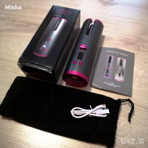 Нова преносима автоматична маша за коса, снимка 1