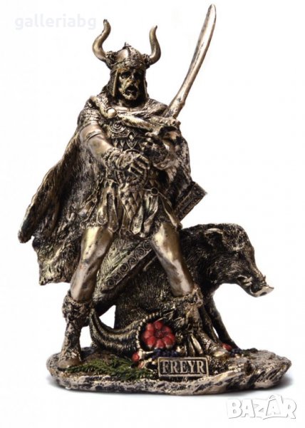 Декоративна фигура: Викинг с глиган - 1 брой!, снимка 1