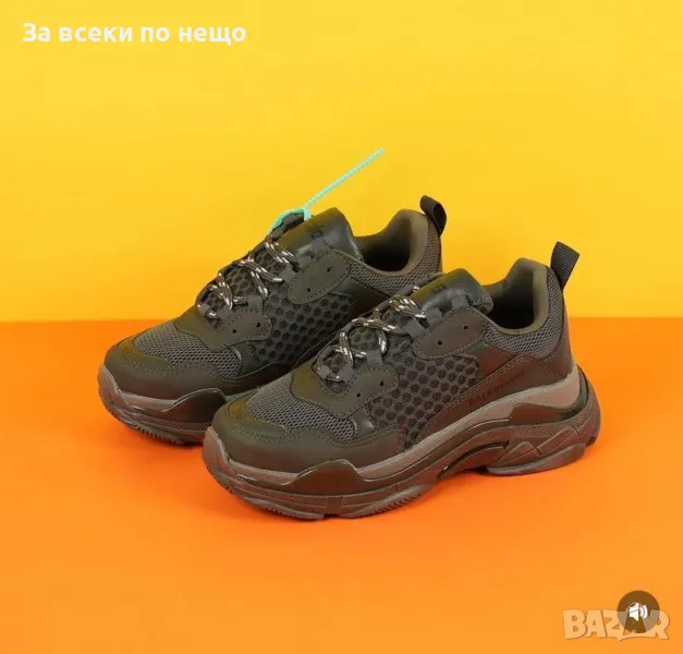 Balenciaga Дамски Черни Маратонки👟Дамски Спортни Обувки В Черен Цвят Баленсиага Код E292, снимка 1