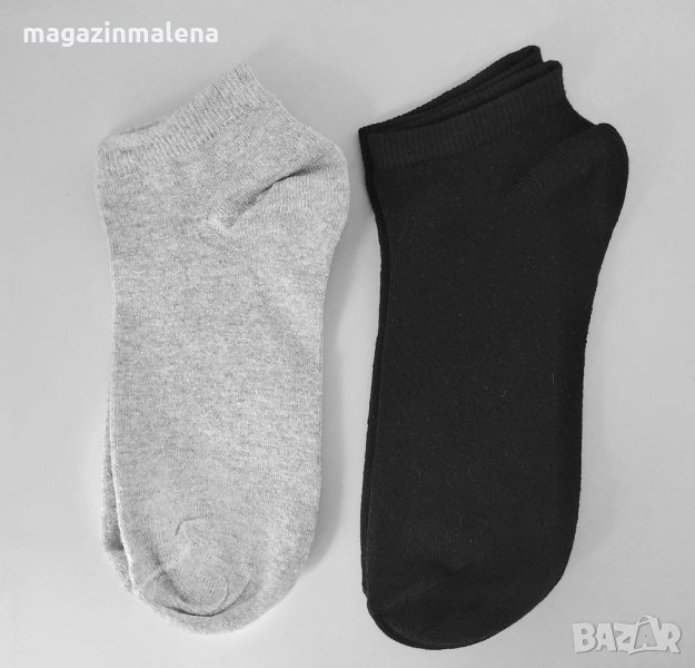Пентаграм черни къси памучни дамски чорапи женски чорап до глезена памучен чорап , снимка 1