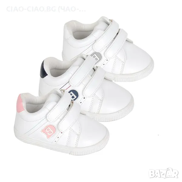 Бели бебешки обувки на BUBBLE KIDS, снимка 1