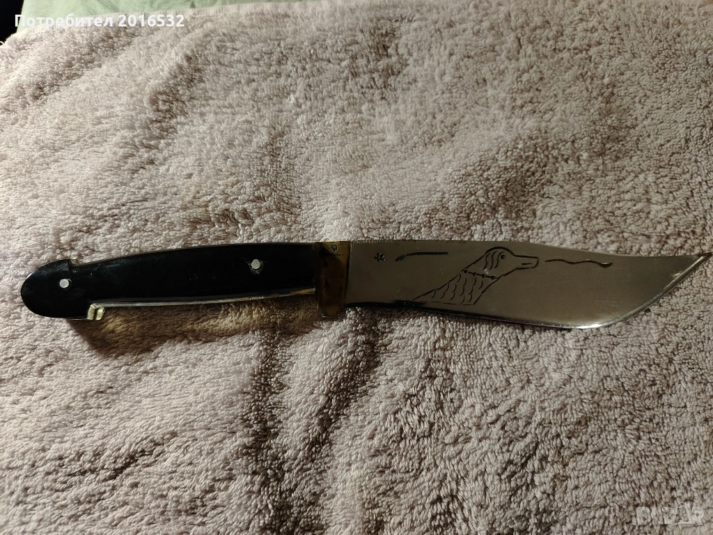 Продавам Стар ловен нож, снимка 1