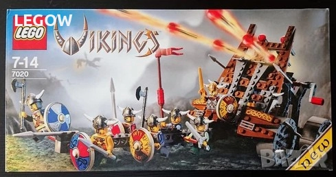 LEGO VIKINGS 7020 : Армия На Викинги С Тежка Артилерийска Каруца (НОВ) От 2006г., снимка 1