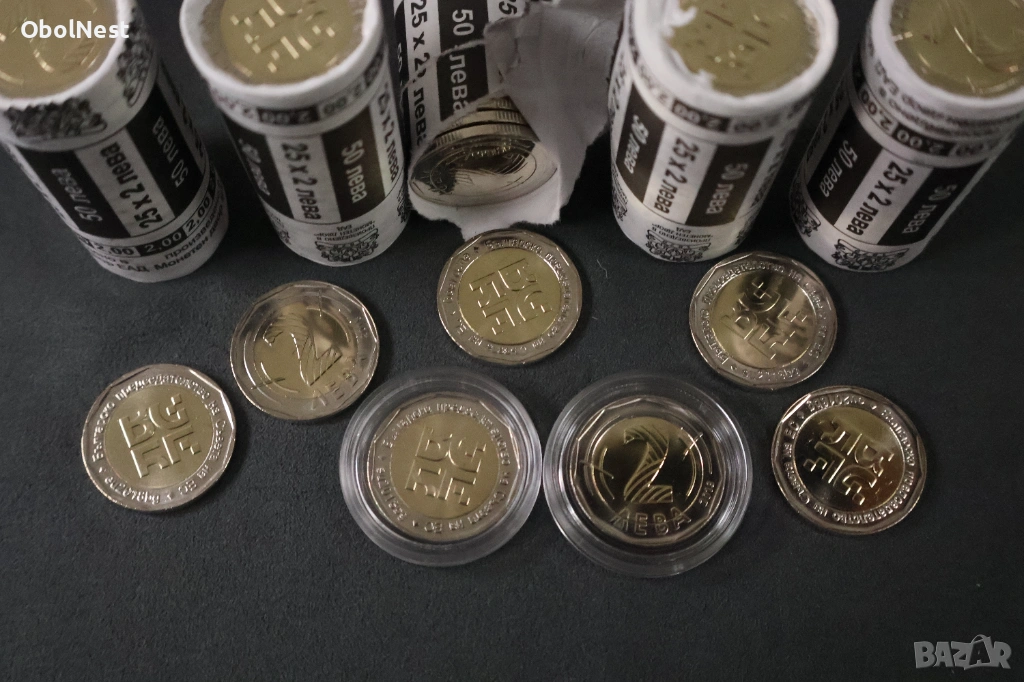 UNC монета 2лв. 2018г. Европредседателство (юбилейна), снимка 1