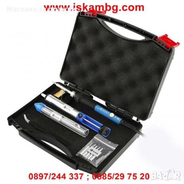 Комплект инструменти и поялник, снимка 1