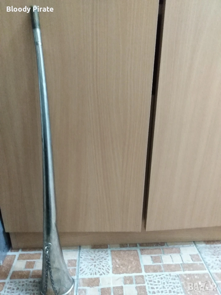 алпийски месингов рог , снимка 1