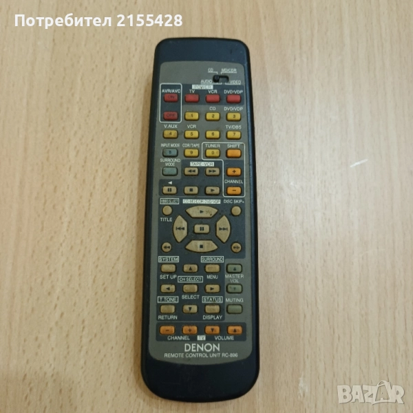 Оригинално дистанционно DENON RC 896, снимка 1