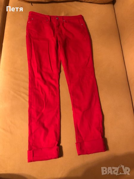 Tommy Hilfiger Дамски червени дънки, снимка 1