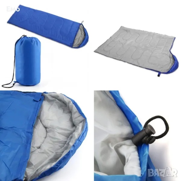 Зимен спален чувал BAO LONG HU WAI от водоустойчив полиестер с опция за стягане, снимка 1