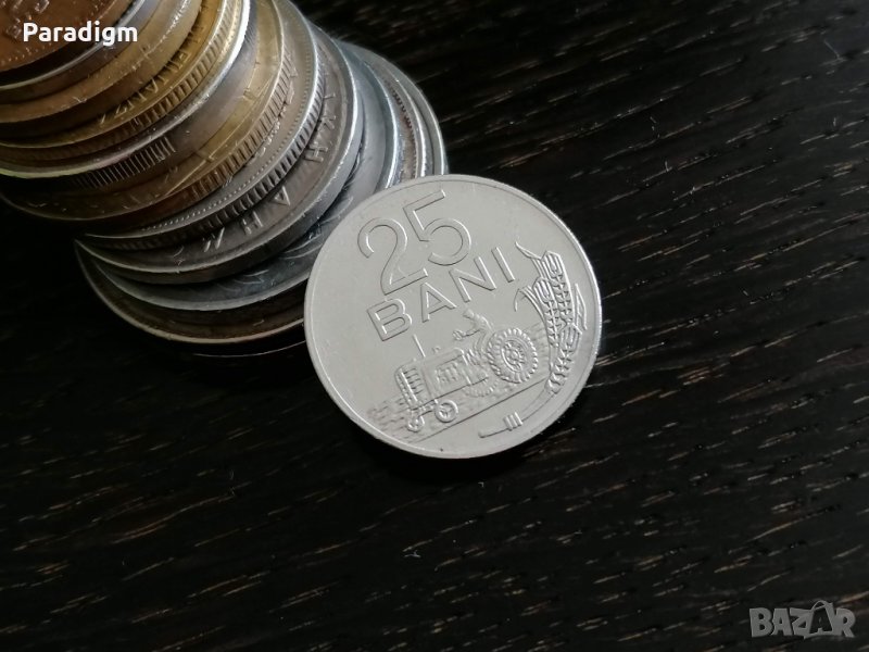 Монета - Румъния - 25 бани | 1966г., снимка 1