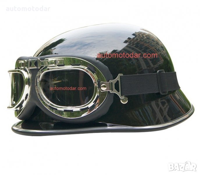 Каска с очила комплект, снимка 1