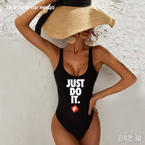 Nike Do It Дамски Цял Черен Стилен Бански Найк Ду Ит Код D2605, снимка 1