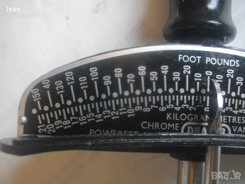 НОВ DRAPER made in ENGLAND 0-150 Nm АНГЛИЙСКИ ОРИГИНАЛ РЪЧЕН МАНОСКОП СТРЕЛКОВИ ДИНАМОМЕТРИЧЕН КЛЮЧ , снимка 1