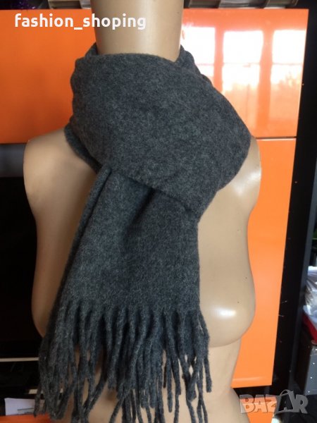 Мъжки шал Johnstons of Elgin, агнешка вълна, снимка 1