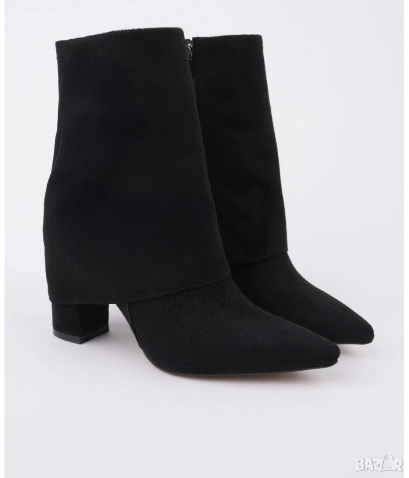 Дамски боти с ток , снимка 1