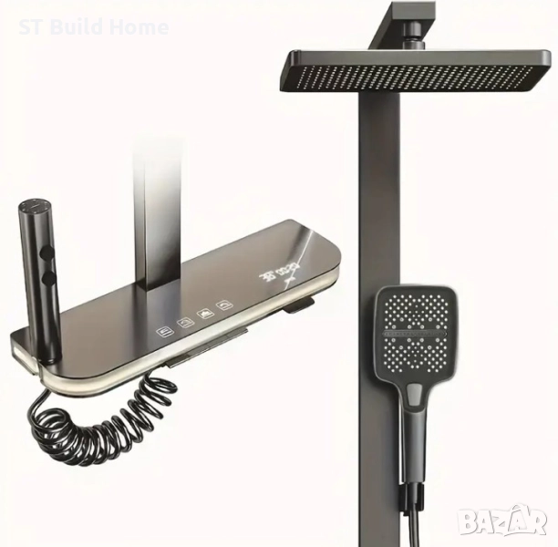 Душ Комплект с Термостат и Водопаден Спрей, снимка 1