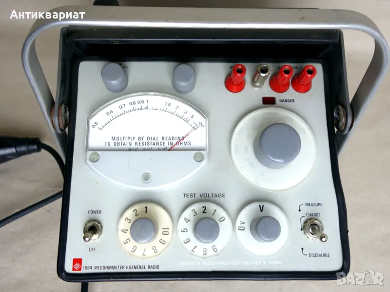 Мегаомметър General Radio GR 1864 / USA, снимка 1