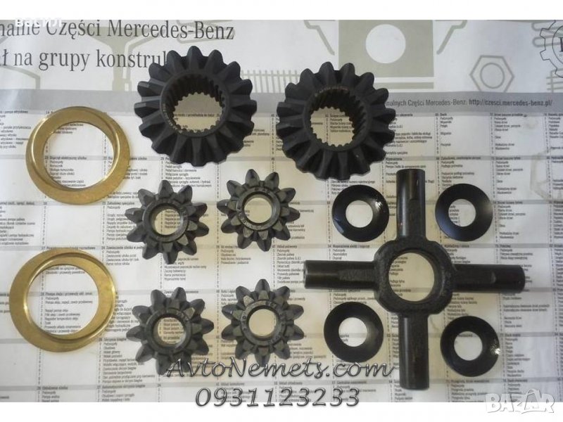 РЕМ. КОМПЛЕКТ САТЕЛИТИ И ПЛАНЕТИ ЗА ДИФЕРЕНЦИАЛ МЕРЦЕДЕС  609D.709D.711D.809D.811D.81 No. , снимка 1