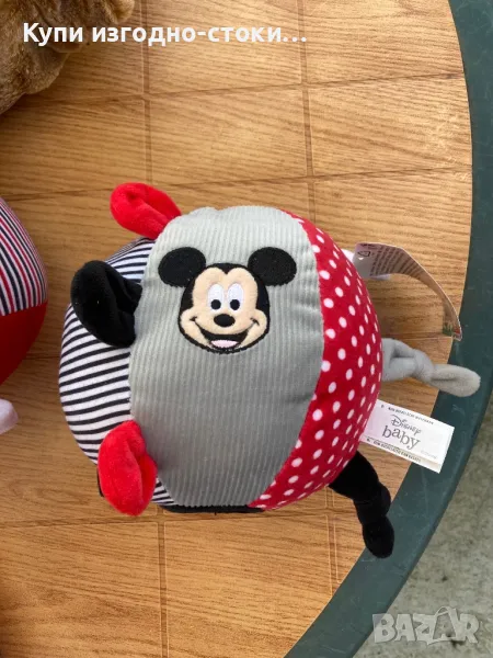 Дрънкащи бебешки топки - Мини и Мики Маус Disney Baby 0m+, снимка 1