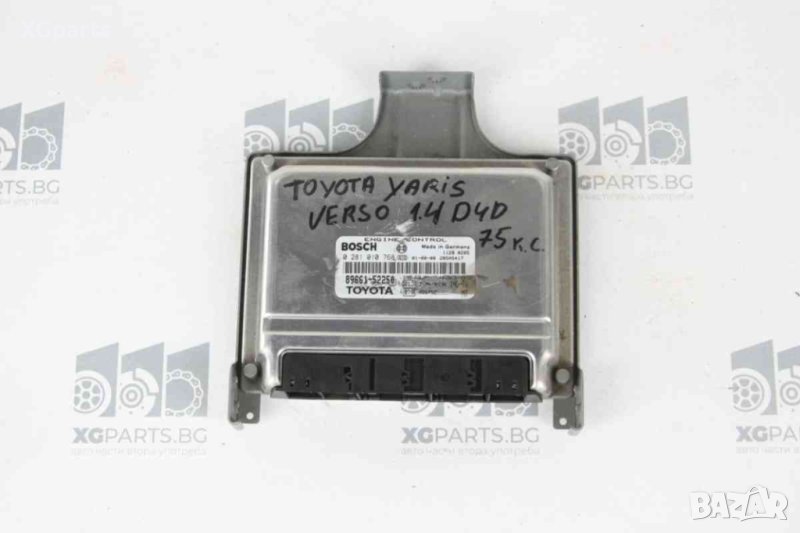 Компютър двигател за Toyota Yaris Verso 1.4d4d 75 к.с. (1999-2005) 0281010768, снимка 1