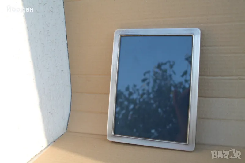 Англииска сребърна рамка за снимки, снимка 1