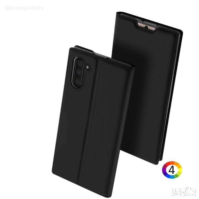 	Samsung Galaxy Note 10/Note10 DUX DUCIS Кожен Калъф и Протектор, снимка 1