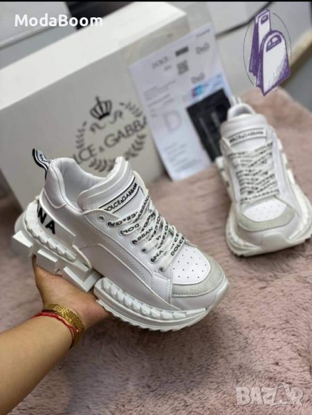 🌺🤍Dolce & Gabbana уникални бели дамски обувки 🌺🤍, снимка 1