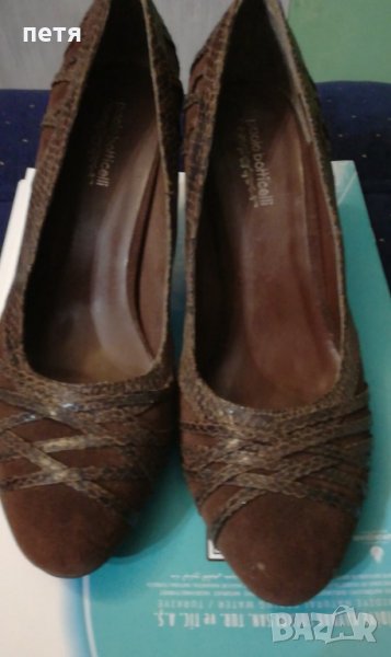 велурени обувки Паоло Ботичели, снимка 1