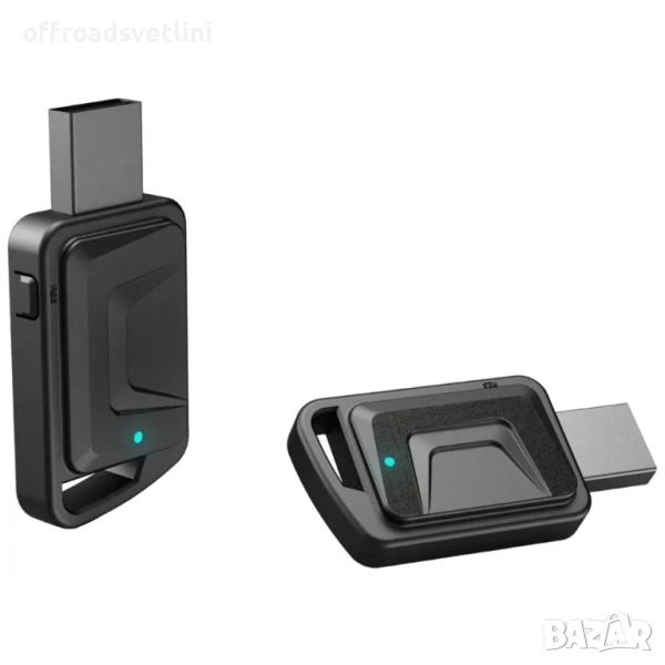 Безжичен Адаптер за CarPlay/Android Auto 2.4G/5.8GHz, Bluetooth 4.2, снимка 1
