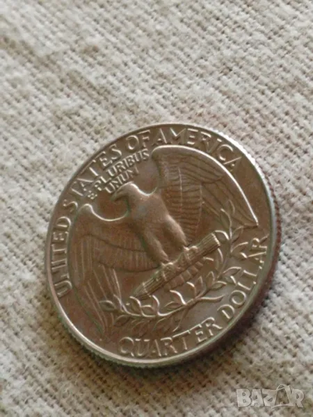 25 цента САЩ 1991, снимка 1