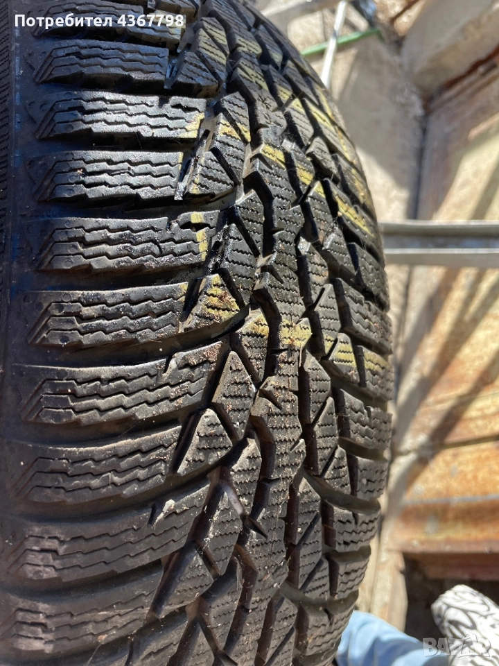 Нови зимни гуми с джанти за голф, снимка 1