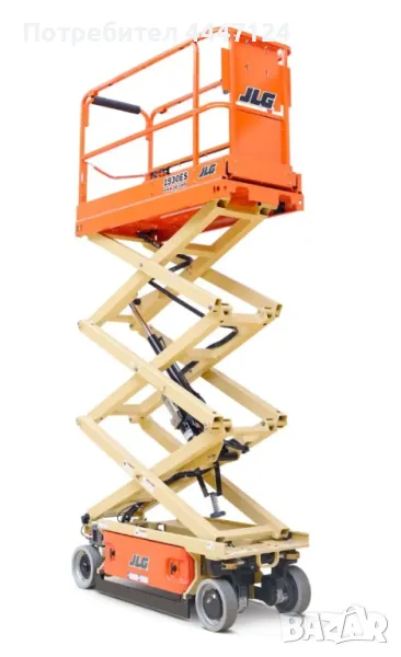 Ножични вишка JLG, 8 метра работна височина, Под наем, снимка 1
