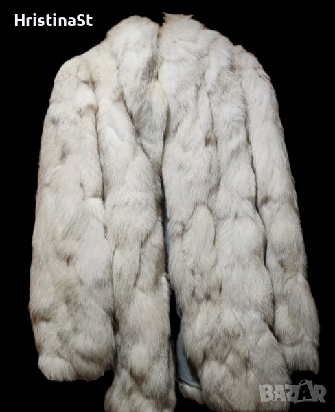 Зимно палто от естествен косъм, снимка 1