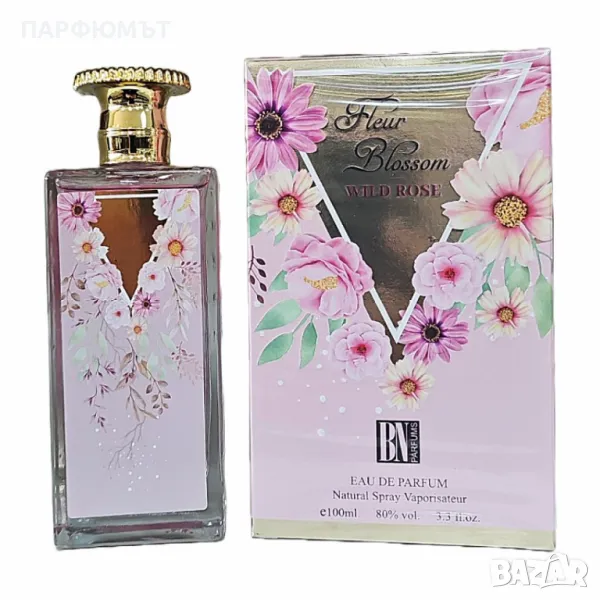 Дамски парфюм Fleur Blossom WILD ROSE, 100ml, снимка 1