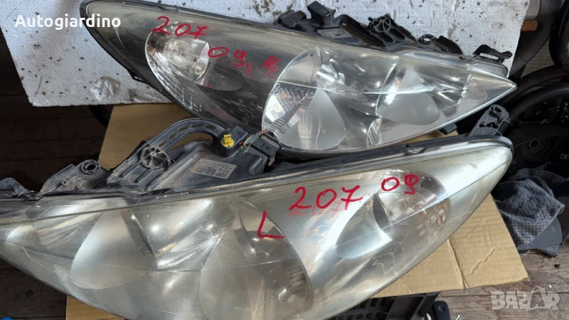 Оригинални Фарове зa Peugeot 207 - 89903632/ 89900872 / 89903631 / 89900871, снимка 1