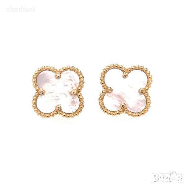 Златни обеци Van Cleef & Arpels 4,75гр. 14кр. проба:585 модел:32092-5, снимка 1