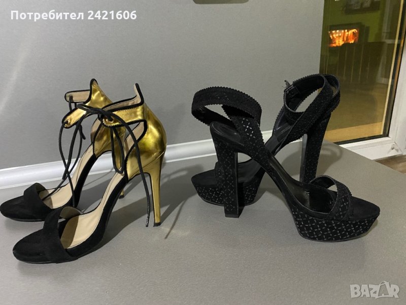 Обувки на висок ток ZARA , снимка 1