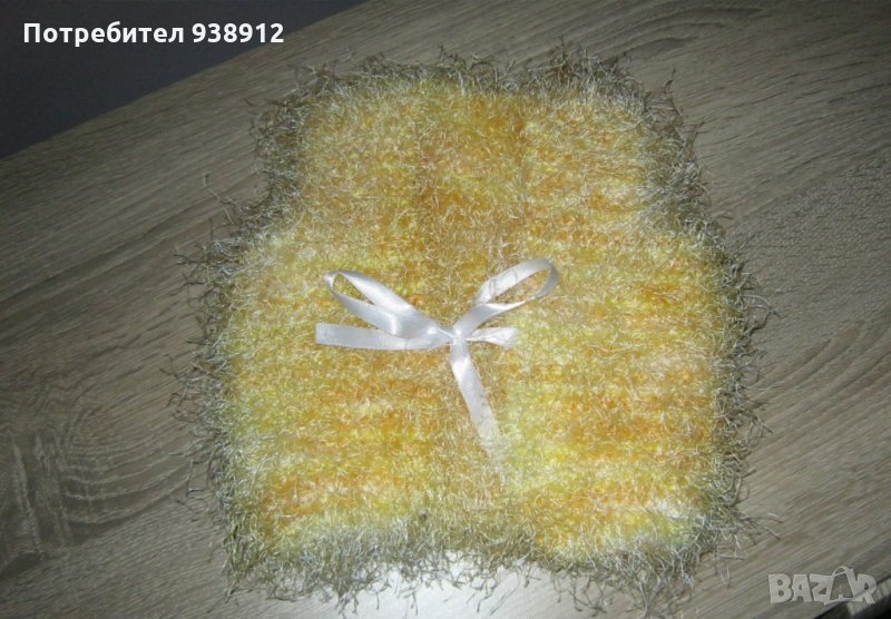 Бебешко ръчно плетено елече, снимка 1