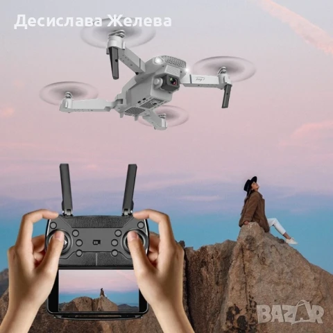 Дрон, 4k HD двойна камера, снимка 2 - Дронове и аксесоари - 50981003