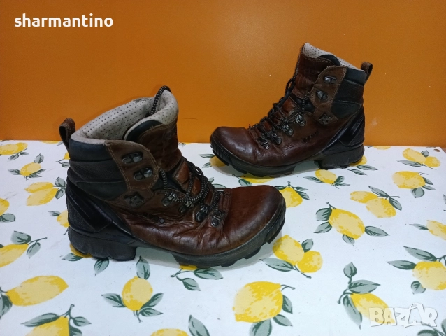 Ecco Biom N 37 кожени - 22 лв, снимка 2 - Дамски боти - 52763528
