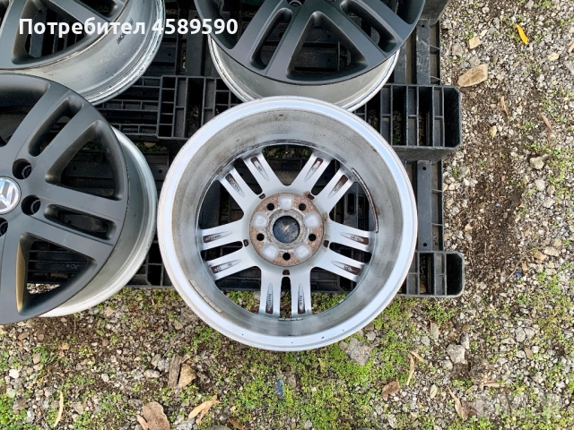 4бр.Оригинални АЛУМИНИЕВИ джанти 16" 5x112 ET50 за Vw,Audi,Seat,Skoda, снимка 8 - Гуми и джанти - 52289359