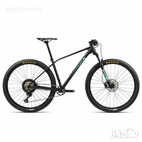 Планински велосипед 29'' Orbea Alma H30, Deore, black matte / ice green gloss