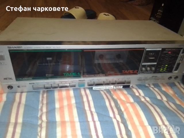 Двукасетачен дек SHARP японски