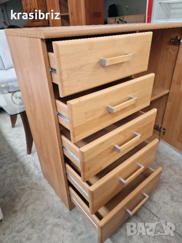 К-т Масивна Спалня-180/200см..с Нощни Шкафчета и Скрин -внос от Германия!, снимка 7 - Спални и легла - 52165978