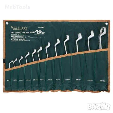 Ключове лули комплект 12 части 6–32 мм ROCKFORCE