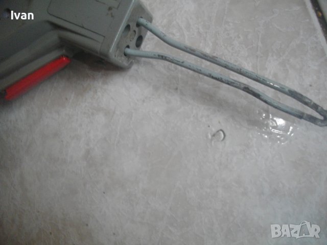 Ел. Лепачка За Пластмаси-Немска-Старо Качество 1978г-Човка 105мм Двойна-ENGEL-LOTER-Отличен-60 Вата, снимка 9 - Други инструменти - 43526348