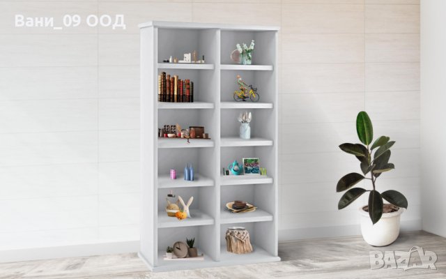 Стенна етажерка с 12 разделения, снимка 5 - Етажерки - 39897953