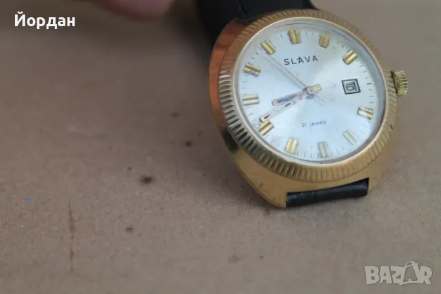 СССР мъжки часовник ''Слава'', снимка 3 - Антикварни и старинни предмети - 50195004